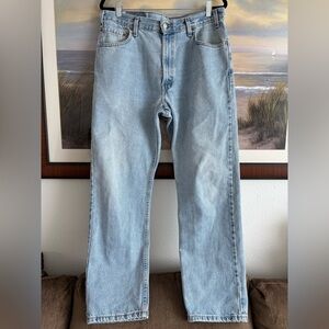 Vintage 2000 Levi's Mens 505 Regular Fit Straight Leg Jeans Size: 36X30 USA Made